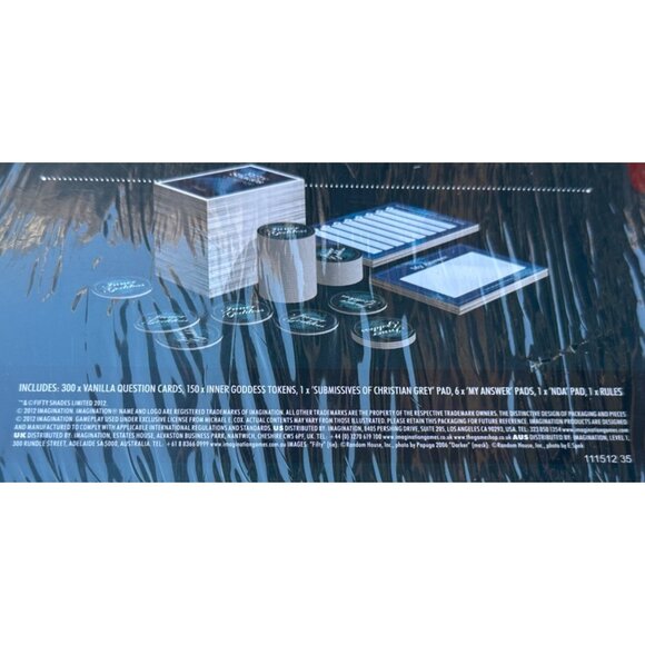 Imagination Brand Fifty Shades of Grey Party Card and Token Game 3+ Players-NEW - Picture 4 of 5